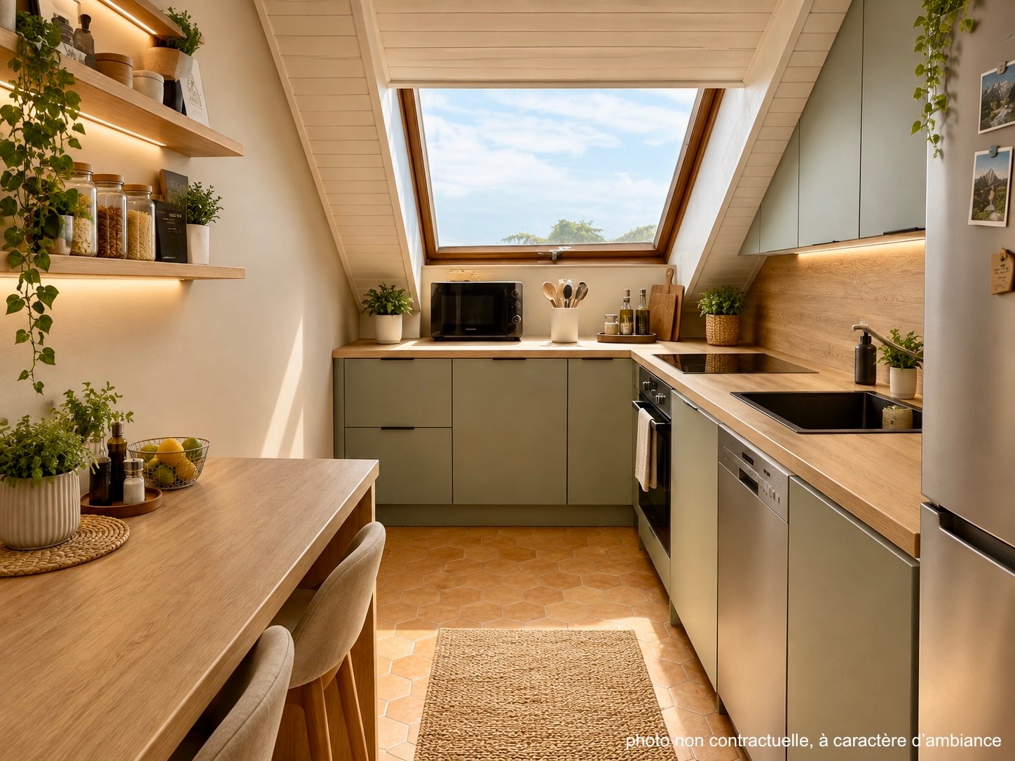 Duplex T3 en dernier étage avec terrasses — Photo 4