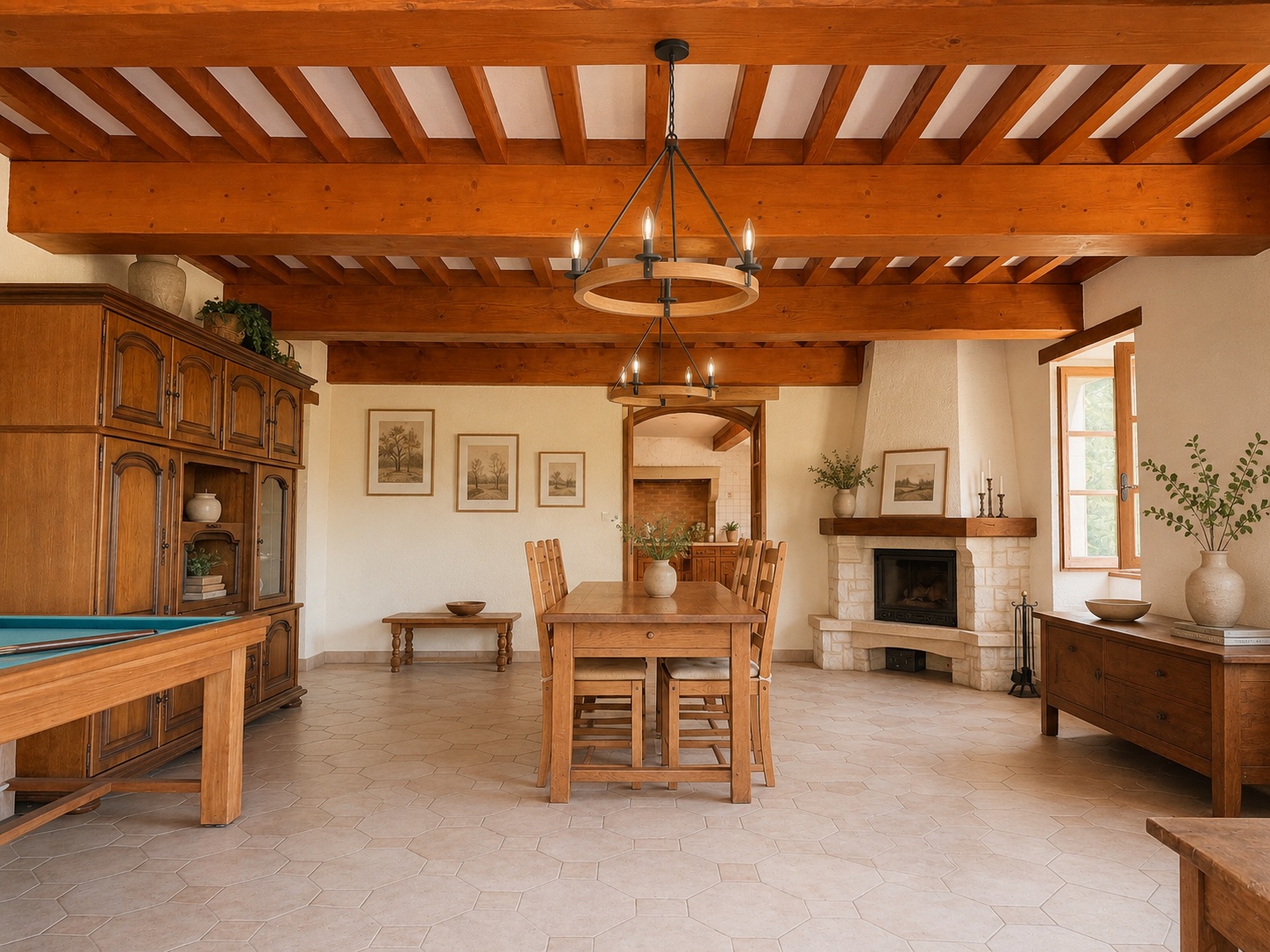 Maison de campagne à Briant avec terrasses et grand garage — Photo 12