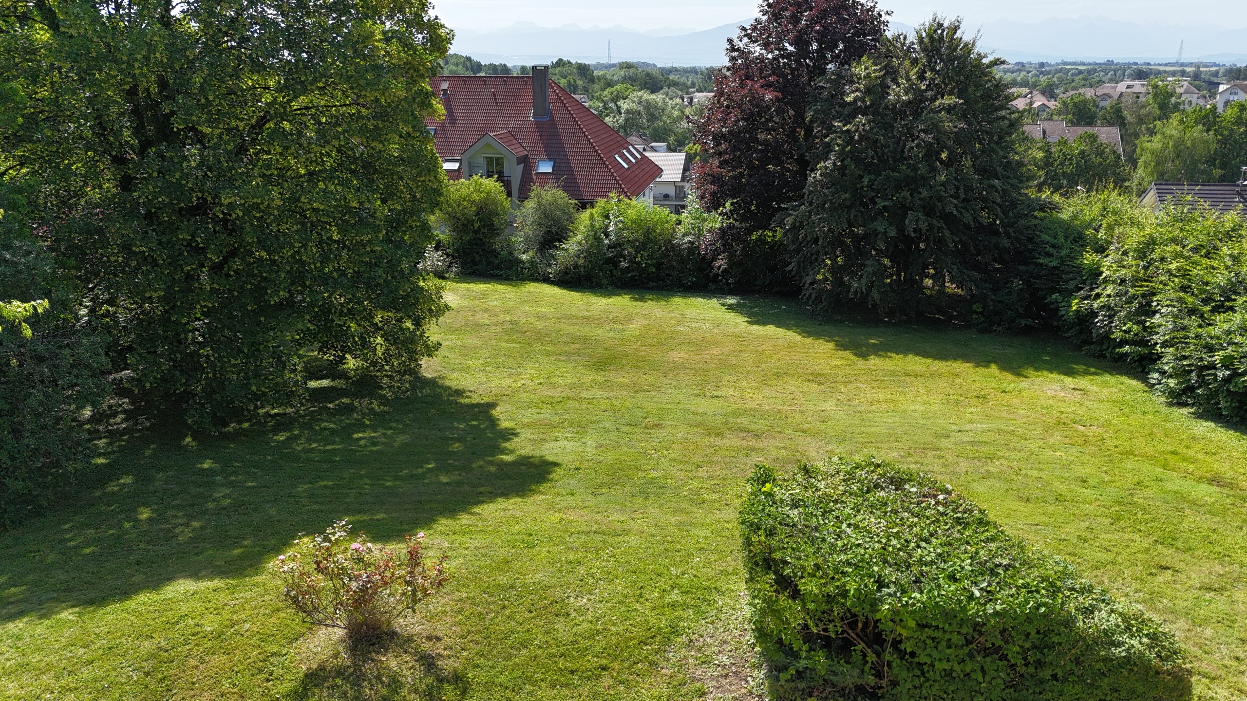 Terrain constructible vue Mont Blanc